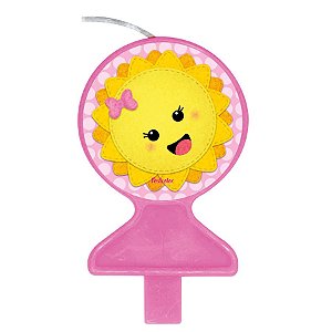 Vela Festa Raio de Sol - 1 Unidades - Festcolor - Rizzo