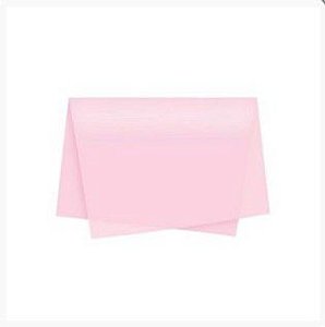 Papel de Seda - 48x60cm - Rosa Claro - 10 folhas - Villa Pack - Rizzo