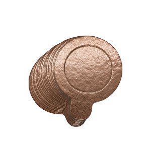 Base para Doce - Rose Gold - 8cm - 20 unidades - UltraFest