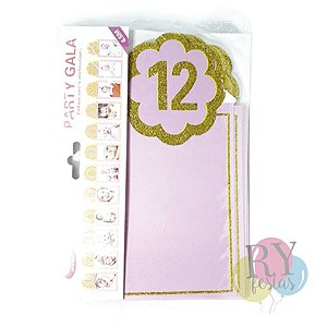 Varal Mesversário Porta Retrato Rosa - 1 Unidade - YOSS - Rizzo