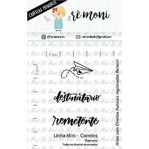 Carimbo Mini Correios  Cod 41000019 - 01 Unidade - Lilipop Carimbos - Rizzo