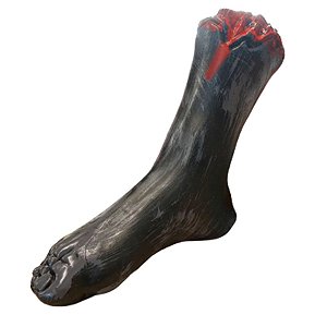 Enfeite Pé de Zumbi Plástico Escuro Halloween - 1 Unidade - Rizzo