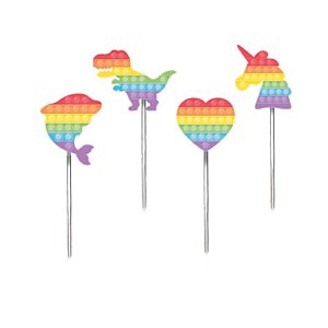 Pick Decorativo Festa Fidget Toys - 12 unidades - Cromus - Rizzo