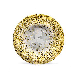 Petisqueira Ano Novo 18cm - 08 unidades - Cromus Natal - Rizzo Balões