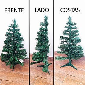 Árvore de Natal - Tipo Meia Árvore - 90cm - 01 Un - Cromus Natal - Rizzo