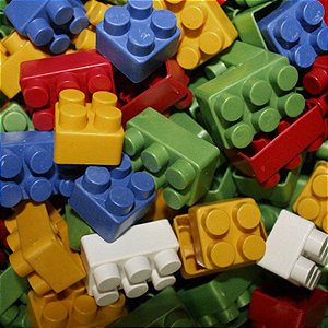 Blocos para Montar - Bloc Bloc - Sortido - 25 peças - Rizzo