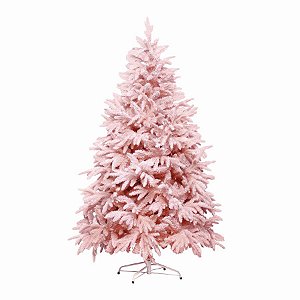 Árvore de Natal Andes Nevada Rosa 1,2 metros - 1un - Cromus Natal - Rizzo