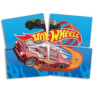 Painel Decorativo Festa Hot Wheels - 1 Unidade - Festcolor