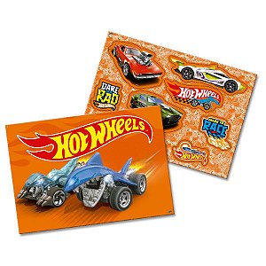 Kit Decorativo Festa Hot Wheels - 1 Unidade - Festcolor