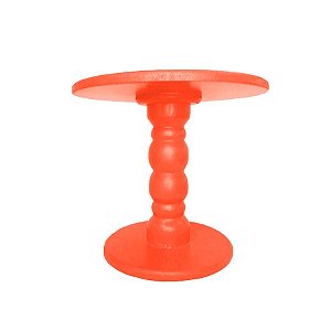 Boleira de Madeira - Laranja Neon - 01 Unidade Rizzo