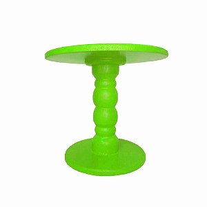 Boleira de Madeira - Verde Neon - 01 Unidade Rizzo