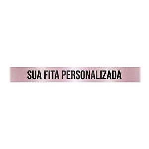 Fita de Cetim para Personalização CFS002 - 10mm X 45metros - Rosa Claro 206 - 01 Unidade - Progresso - Rizzo Personalize