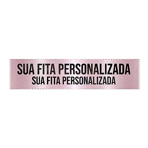 Fita de Cetim Personalizada CFS007 - 30mm X 45metros - Rosa Claro 206 - 01 Unidade - Progresso - Rizzo Personalize