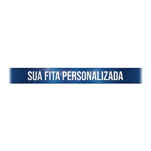 Fita de Cetim para Personalização CFS002 - 10mm X 45metros - Azul Royal 214 - 01 Unidade - Progresso - Rizzo Personalize