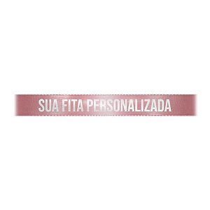 Fita de Cetim para Personalização CFS002 - 10mm X 45metros - Rosa Velho 1143 - 01 Unidade - Progresso - Rizzo