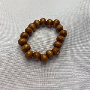 Porta Guardanapo Aramado Bolinha de Madeira Marrom 01 Unidade Rizzo