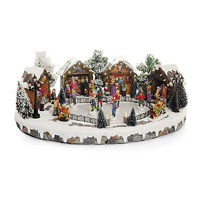 Cenário Pista Patinação com Luz Som e Movimento Bivolt 55cm - 01 unidade - Cromus Natal -