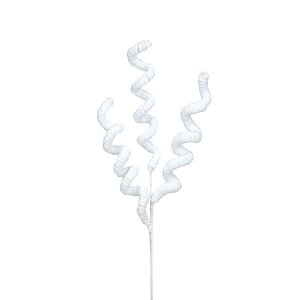 Pick Decorativo - 3 Candies Açucarado Branco - 1 Unidade - Cromus - Rizzo