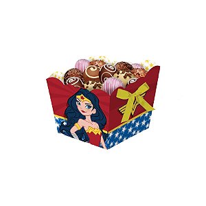 Cachepot Decorativo - Mulher Maravilha Kids - 08 UN - Festcolor - Rizzo