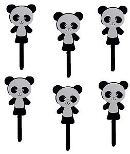 Pick Decorativo - Panda - 6UN - Ref 08 - Vivarte - Rizzo