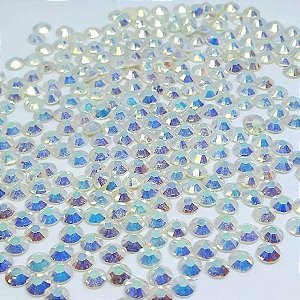 Cartela Adesiva - Chaton - Nacarado - Branco - 05mm - 01 UN - Artlille - Rizzo