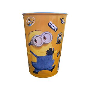 Copo de Plástico Festa Minions Amarelo 320Ml - Plasútil - Rizzo Festas