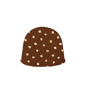 Papel Chumbo 10x9,7cm - Dots Marrom - 300 folhas - Cromus -  Embalagens