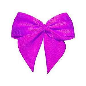 Lacinho Rosa Chiclete Tipo Gravatão - Pct c/ 10 peças - Laços Marcela - Rizzo