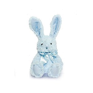 Coelho de Pelúcia Azul com Laço - Cromus - 01 un - Rizzo