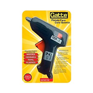 Pistola para Cola Quente Pequena 10W - 01 unidade - Gatte - Rizzo