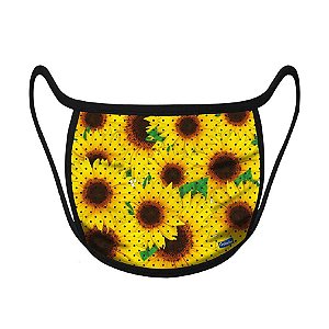 Máscara de Proteção  Girassol - 1 unidade - Festcolor - Rizzo