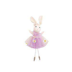 Enfeite para Pendurar Coelho Lilás - 01 Unidade - Cromus -