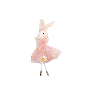 Enfeite para Pendurar Coelho Rosa - 01 Unidade - Cromus -