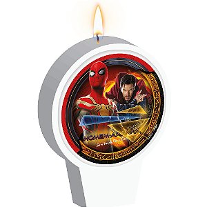 Vela Plana Adesivada Homem Aranha 3 01 Unidade - Regina - Rizzo