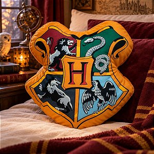 Almofada Hogwarts Harry Potter - 01 Unidade - Zonacriativa - Rizzo