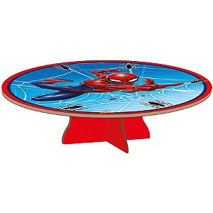 Suporte para Bolo Homem-Aranha em MDF - 1 unidade - Festcolor - Rizzo