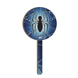Pick Decorativo Brasão do Homem-Aranha em MDF - 1 unidade - Festcolor - Rizzo