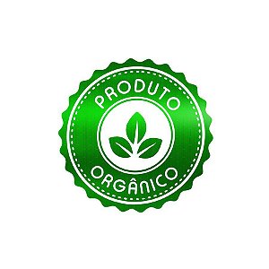 Adesivo "Produto Orgânico" - Hot Stamping - Verde Metálico - 1 unidade Pct. c/ 50 unds. - Stickr - Rizzo