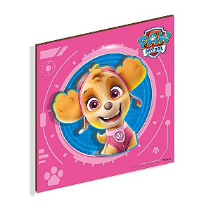 Quadro Decorativo MDF Skye Patrulha Canina - 1 Unidade - Festcolor - Rizzo