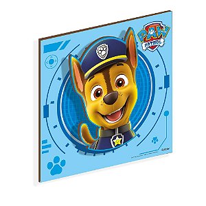 Quadro Decorativo MDF Chase Patrulha Canina - 1 Unidade - Festcolor - Rizzo