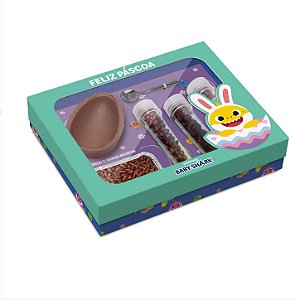 Kit Confeiteiro Baby Shark 150g - 1 Unidade - Cromus