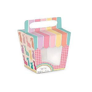 Caixinha Para Cupcake Páscoa - 10 Unidades - Cromus - Rizzo