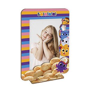 Porta Foto MDF Bolofofos - 1 unidade - Festcolor - Rizzo.