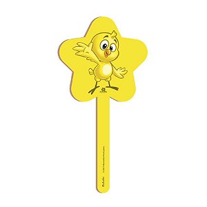 Pick Decorativo MDF Pintinho Amarelinho - 1 Unidade - Festcolor - Rizzo