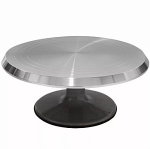 Bailarina - Prato Giratório de Alumínio 30 cm Ferimte Rizzo Confeitaria