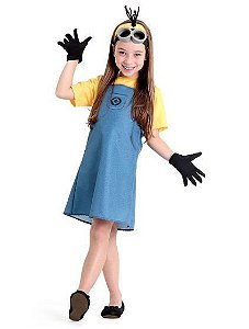 Fantasia Minions Feminino P - 1 Unidade - Sula - Rizzo