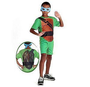 Fantasia Tartarugas Ninja Leonardo G - 1 Unidade - Sula - Rizzo