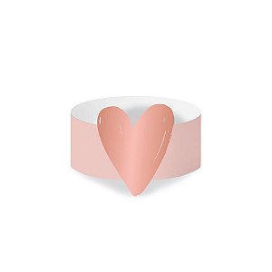 Porta Guardanapo Decorativo Romântico Rose Gold - 6 unidades - Cromus - Rizzo