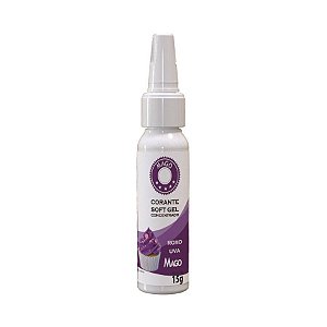Corante SoftGel Roxo Uva 15g Mago