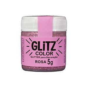 Glitter Para Decoração Rosa - 1 Unidade - Glitz - Rizzo